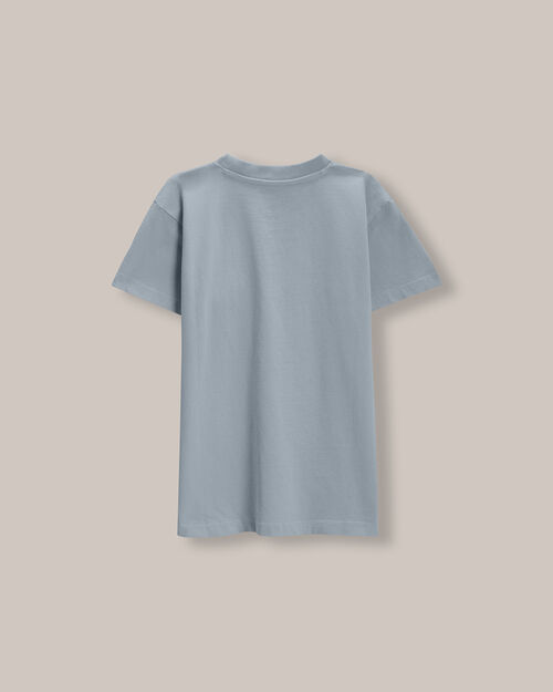 Playera Azul Manga Corta